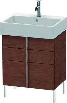 Duravit Waschtischunterbau VERO AIR 581x584x431mm amerik. nussbaum