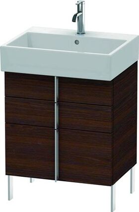 Duravit Waschtischunterbau VERO AIR 581x584x431mm nussbaum gebürstet