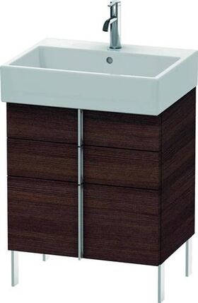 Duravit Waschtischunterbau VERO AIR 581x584x431mm kastanie dunkel