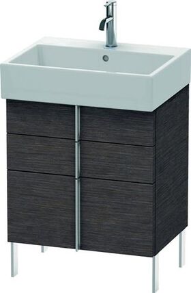 Duravit Waschtischunterbau VERO AIR 581x584x431mm eiche dunkel gebürstet