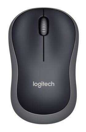 Logitech Mouse 910-002238 M185 cordless USB schwarz/grau