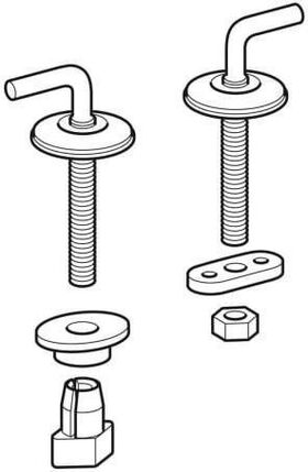 Geberit Edelstahlscharnier p zu WC-Sitz 573360/573361/573362/573363