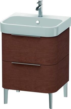 Duravit Waschtischunterbau HAPPY D.2 480x575x573mm amerik. nussbaum