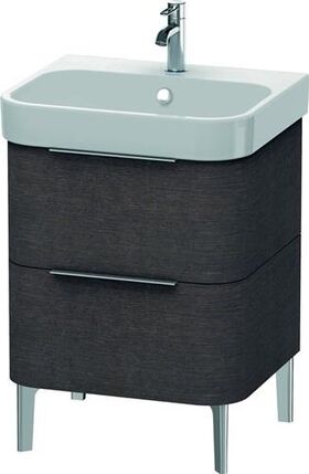 Duravit Waschtischunterbau HAPPY D.2 480x575x573mm eiche dunkel gebürstet