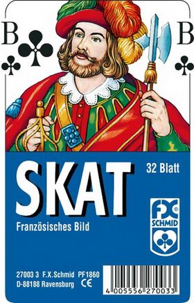 Skat französisches Bild