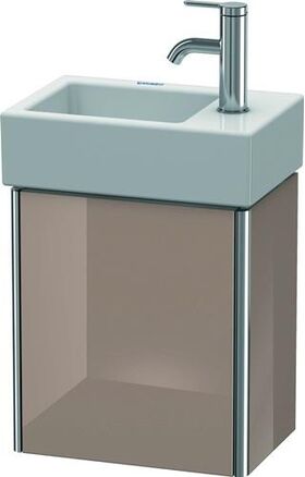 Duravit Waschtischunterbau XSQUARE 397x364x240mm Türansch li capp hochglanz