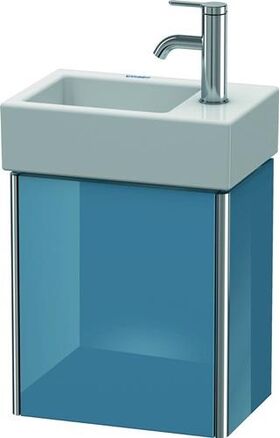 Duravit Waschtischunterbau XSQUARE 397x364x240mm Türansch li St Bl hgl