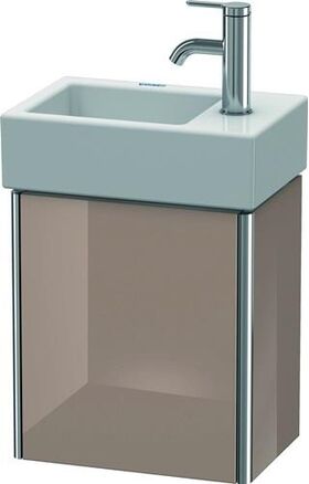 Duravit Waschtischunterbau XSQUARE 397x364x240mm Türansch re capp hochglanz