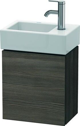 Duravit Waschtischunterbau L-CUBE 400x364x241mm Anschlag rechts pine terra