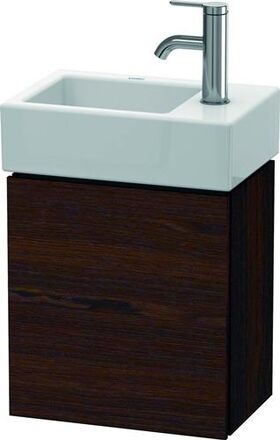 Duravit Waschtischunterbau L-CUBE 400x364x241mm Ans re nussbaum gebürstet