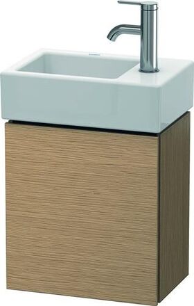 Duravit Waschtischunterbau L-CUBE 400x364x241mm Ans rechts eiche gebürstet