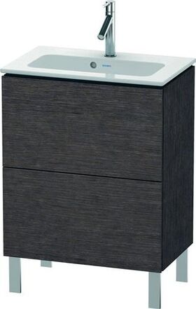 Duravit WTU Compact L-CUBE 704x620x391mm eiche dunkel gebürstet