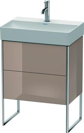 Duravit WT-Unterbau XSQUARE COMPACT 731x584x390mm cappuccino hochglanz