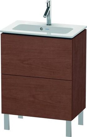 Duravit WTU Compact L-CUBE 704x620x391mm amerikanisch nussbaum