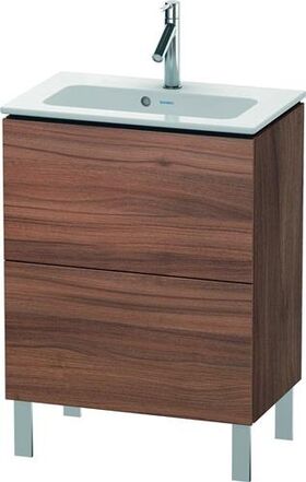 Duravit WTU Compact L-CUBE 704x620x391mm nussbaum natur