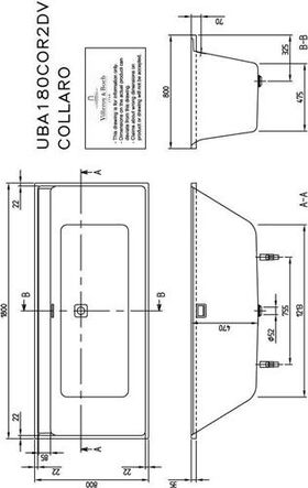 V&B Whirlpoolsystem COLLARO Hy Entry Tech. Pos 1 stone white