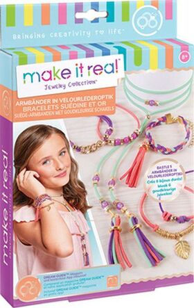 Make it real Armbänder in Velourlederopt