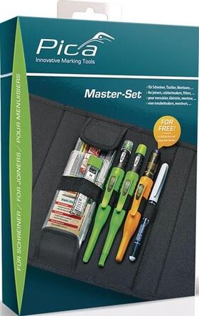 Bau-/Tieflochmarker Master-Set Schreiner sortiert PICA