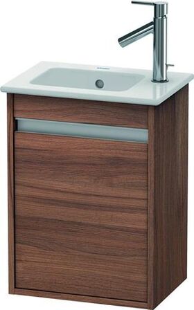 Duravit Waschtischunterbau KETHO 550x400x285mm Ans links nussbaum natur