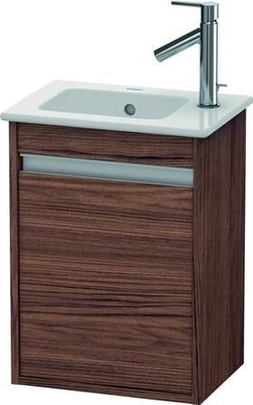 Duravit Waschtischunterbau KETHO 550x400x285mm Ans rechts nussbaum dunkel