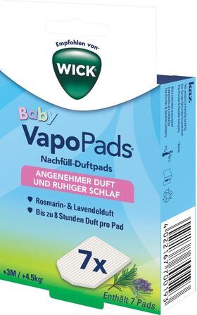 WICK VapoPads 7er Nachfüll Rosm.+Laven.