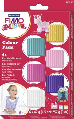 FIMO kids Colour Pack girlie 6x42 g