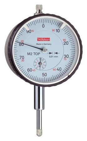 Messuhr M3 T 5mm Abl.0,01mm KÄFER