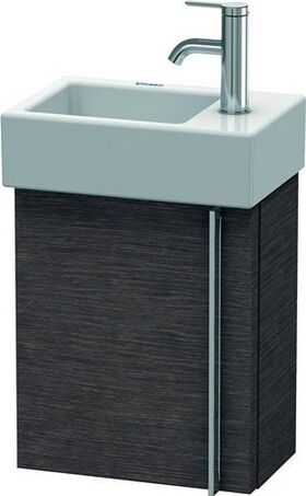 Duravit Waschtischunterbau VERO AIR 436x364x211mm Ans li Ei dunkel gebürstet