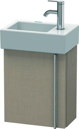 Duravit Waschtischunterbau VERO AIR 436x364x211mm, Anschlag links leinen