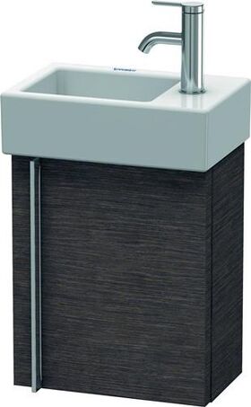 Duravit Waschtischunterbau VERO AIR 436x364x211mm Ans re Ei dunkel gebürstet