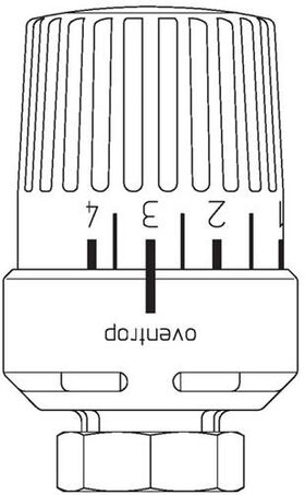 OV Thermostat Uni RTL weiß