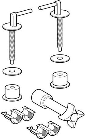 Geberit Scharnier passend zu Renova Nr. 1 WC-Sitz 572160