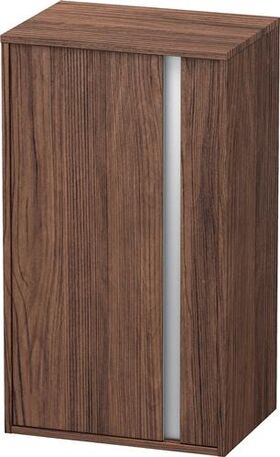 Duravit Halbhochschrank KETHO 360x500x880mm Ans links nussbaum dunkel