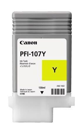 Canon Tintenpatrone 6708B001 PFI107Y 130ml gelb