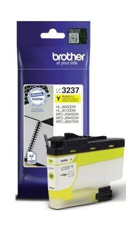 Brother Tintenpatrone LC3237Y 1.500Seiten gelb