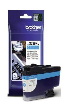 Brother Tintenpatrone LC3239XLC 5.000Seiten cyan