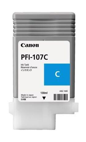 Canon Tintenpatrone 6706B001 PFI107C 130ml cyan