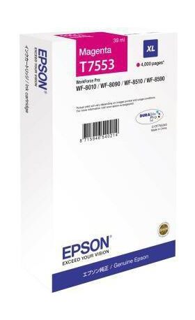 Epson Tintenpatrone C13T755340 T7553 4.000Seiten magenta