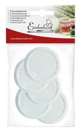 EINKOCHWELT Twist-off Deckel 5er Pack