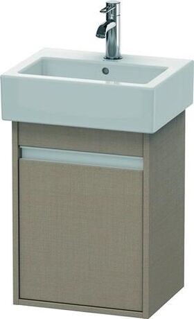 Duravit Waschtischunterbau Ketho 320x400x550mm Anschlag rechts leinen