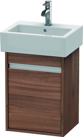 Duravit Waschtischunterbau Ketho 320x400x550mm Ans links nussbaum natur