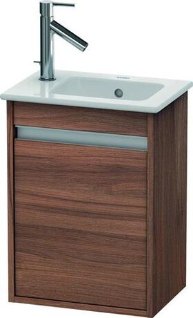 Duravit Waschtischunterbau KETHO 550x400x285mm Ans rechts nussbaum natur