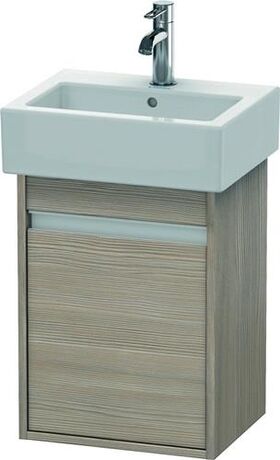 Duravit Waschtischunterbau KETHO 320x400x550mm Anschlag links pine silver