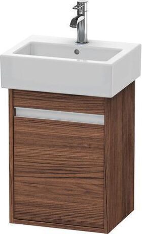 Duravit Waschtischunterbau Ketho 320x400x550mm Ans links betongrau matt