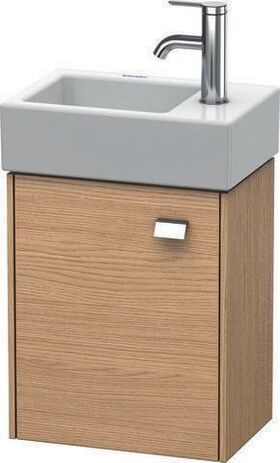 Duravit Waschtischunterbau BRIOSO 442x364x239mm Gri chr Ans re weiß matt