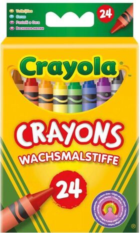 Crayola 24 Wachsmalstifte