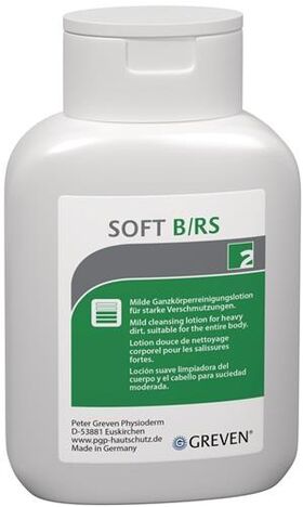 Hautreinigungslotion GREVEN® SOFT B/RS 250 ml mittlere b.starke Verschmutz.Fl.