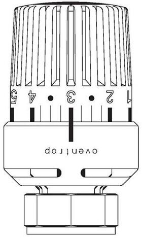 OV Thermostat Uni LR 7-28 GradC, mit Flüssig-Fühler weiß