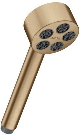 Handbrause 75 1jet EcoSmart AXOR ONE brushed bronze