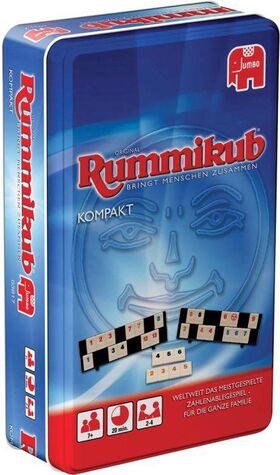 Original Rummikub Kompakt in Metalldose